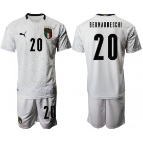Fußballtrikots Italien Federico Bernardeschi 20 Kinder Euro 2020 Kurzarm Auswärts-trikot kaufen